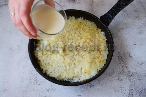 Ризотто с морепродуктами и сливками. Ризотто с морепродуктами в сливках (видео-рецепт)