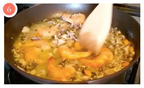 Сливочное ризотто с морепродуктами. Ризотто с морепродуктами по классическому итальянскому рецепту