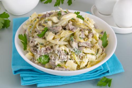 Салаты с свиным сердцем. Салат из свиного сердца — 10 очень вкусных рецептов 22 Салаты с свиным сердцем. Салат из свиного сердца — 10 очень вкусных рецептов 22