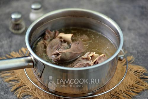 Салаты из свиного сердца » рецепты. Классический салат из вареного свиного сердца с морковью и солеными огурцами 13 Салаты из свиного сердца » рецепты. Классический салат из вареного свиного сердца с морковью и солеными огурцами 13