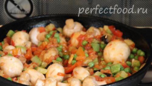 Паэлья с грибами и сливками. Вегетарианская паэлья с грибами — рецепт с фото и видео