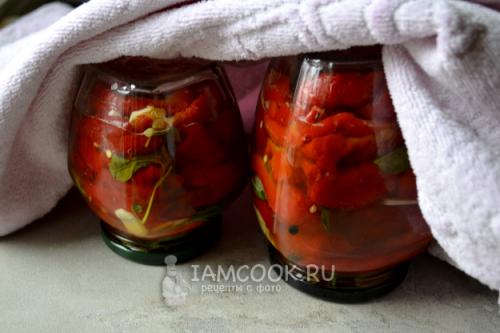 Айвар по-сербски из запеченного красного сладкого перца. Запеченный перец по-сербски на зиму (Айвар) 11 Айвар по-сербски из запеченного красного сладкого перца. Запеченный перец по-сербски на зиму (Айвар) 11