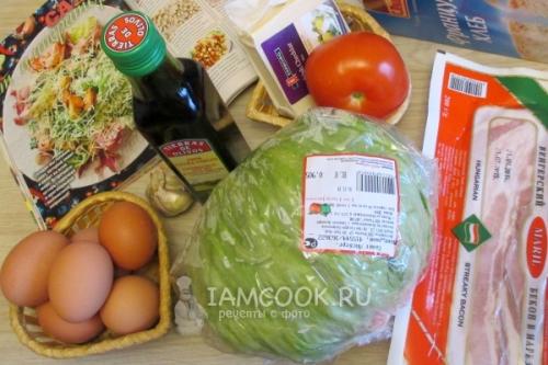 Рецепт цезаря с курицей и грибами: простой и вкусный салат 07 Рецепт цезаря с курицей и грибами: простой и вкусный салат 07