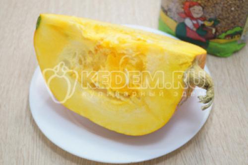 Запеченная тыква с гречкой. Гречка с мясом, запеченная в тыкве 33 Запеченная тыква с гречкой. Гречка с мясом, запеченная в тыкве 33