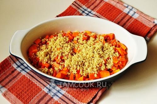 Запеченная тыква с гречкой. Гречка с мясом, запеченная в тыкве 24 Запеченная тыква с гречкой. Гречка с мясом, запеченная в тыкве 24