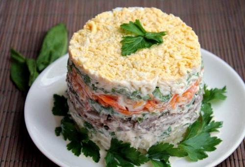 Салат из говяжьего сердца с яйцом. Вкуснейшие рецепты салатов из говяжьего сердца