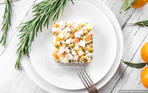 Сколько времени требуется для приготовления салата. Салат Столичный