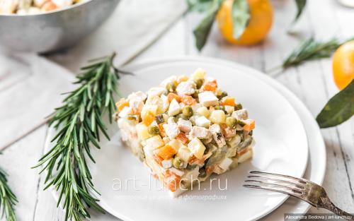 Сколько времени требуется для приготовления салата. Салат Столичный