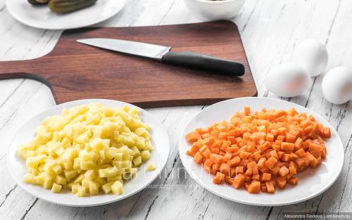 Сколько времени требуется для приготовления салата. Салат Столичный