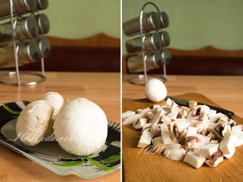 Слоеный салат из свиного сердца с шампиньонами.. Салат из свиного сердца с грибами: пошагово с фото 02 Слоеный салат из свиного сердца с шампиньонами.. Салат из свиного сердца с грибами: пошагово с фото 02