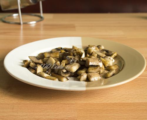 Слоеный салат из свиного сердца с шампиньонами.. Салат из свиного сердца с грибами: пошагово с фото 04 Слоеный салат из свиного сердца с шампиньонами.. Салат из свиного сердца с грибами: пошагово с фото 04