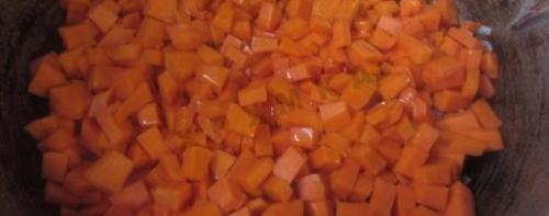 Тушеная гречневая каша с тыквой 03 Тушеная гречневая каша с тыквой 03