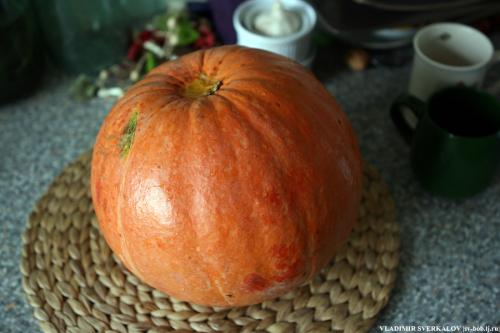 Как приготовить кашу с мясом в тыкве. Гречка с мясом в тыкве