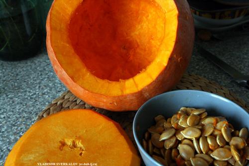 Как приготовить гречневую кашу с мясом в тыкве. Гречка с мясом в тыкве