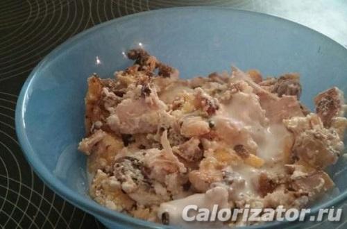 Как сделать Салат с Курицей и шампиньонами более диетическим. Диетический белковый Салат с Курицей и грибами