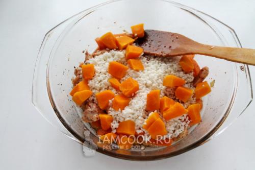 Гречка с острой курицей и тыквой на Вкусном Блоге. Гречневая каша с тыквой и курицей 07 Гречка с острой курицей и тыквой на Вкусном Блоге. Гречневая каша с тыквой и курицей 07