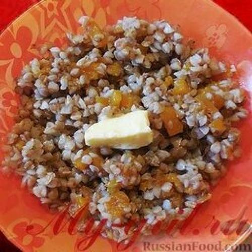 Гречка с тыквой в мультиварке. Гречневая каша с тыквой (в мультиварке)