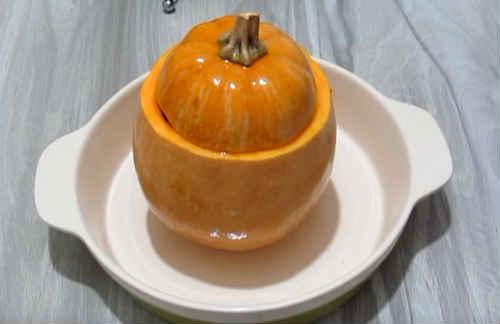 Фаршированная тыква запеченная в духовке с гречкой и мясом. Тыква, фаршированная мясом, запеченная в духовке — 3 лучших рецепта