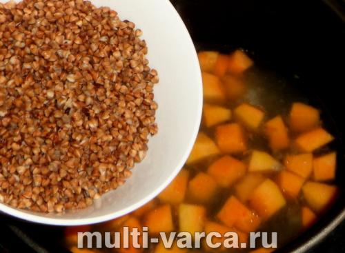 Гречка с мясом и тыквой в мультиварке. Гречка с тыквой в мультиварке 06 Гречка с мясом и тыквой в мультиварке. Гречка с тыквой в мультиварке 06