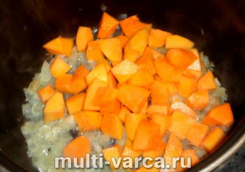 Гречка с мясом и тыквой в мультиварке. Гречка с тыквой в мультиварке 04 Гречка с мясом и тыквой в мультиварке. Гречка с тыквой в мультиварке 04