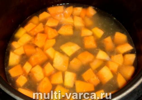 Гречка с мясом и тыквой в мультиварке. Гречка с тыквой в мультиварке 05 Гречка с мясом и тыквой в мультиварке. Гречка с тыквой в мультиварке 05