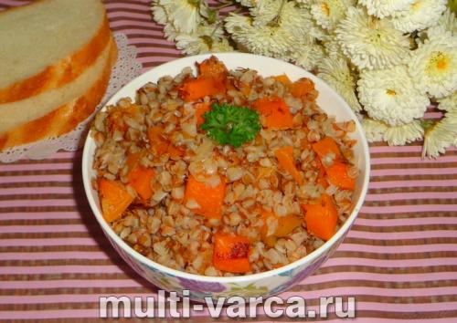 Гречка с мясом и тыквой в мультиварке. Гречка с тыквой в мультиварке 08 Гречка с мясом и тыквой в мультиварке. Гречка с тыквой в мультиварке 08