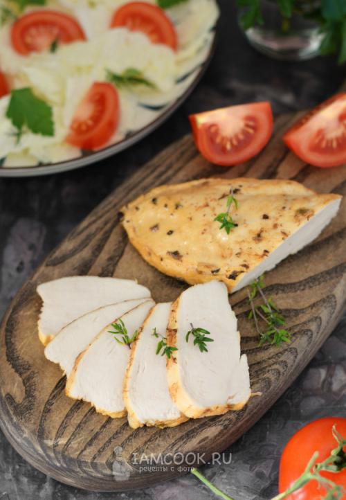 Легкий и Вкусный Салат: Помидоры, Огурцы, Перец, Сыр и Куриная Грудка 07