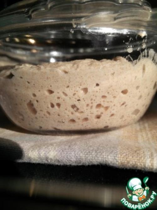 Десертный ржаной хлеб на закваске. Порционный ржаной заварной хлеб на закваске
