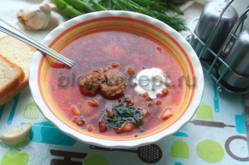 Как в мультиварке сварить борщ с мясом. Вкусный борщ можно приготовить и в мультиварке: рецепт с фото