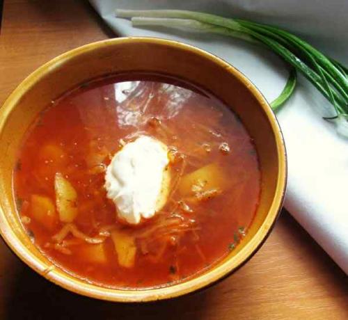 Классический борщ в мультиварке. Борщ с мясом в мультиварке 21