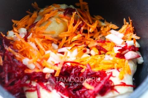 Классический борщ в мультиварке. Борщ с мясом в мультиварке 13 Классический борщ в мультиварке. Борщ с мясом в мультиварке 13