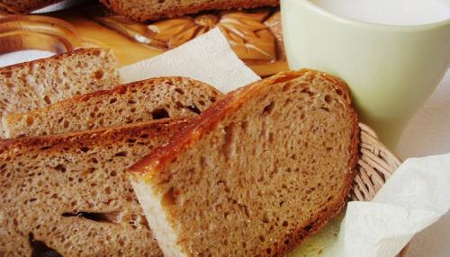 Хлеб только из ржаной муки в хлебопечке. Рецепт хлеба для хлебопечки из ржаной муки