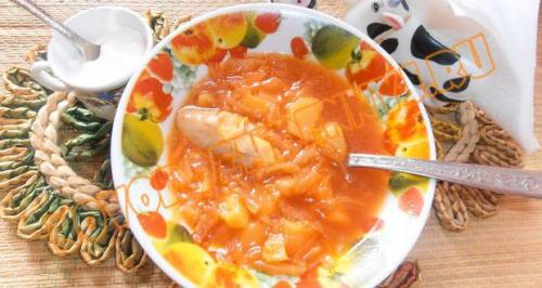 Борщ без зажарки с курицей. Детский борщ с курицей, без зажарки
