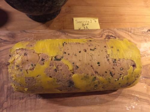 Салат из фуагра. Французская классика: Фуагра