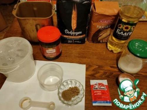 Какие ингредиенты необходимы для приготовления ржаного хлеба с ферментированным солодом в хлебопечке. Ржаной хлеб для любой хлебопечки