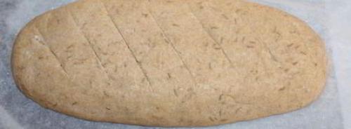 Простой рецепт ржаного хлеба с тмином в духовке: шаг за шагом 04