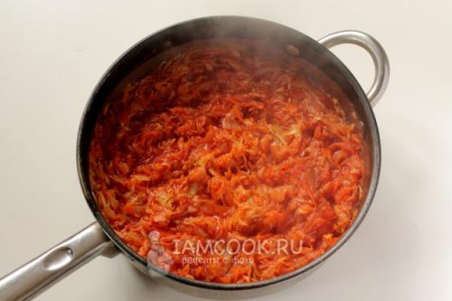 Борщ без свеклы в мультиварке. Пошаговый рецепт с фото 10 Борщ без свеклы в мультиварке. Пошаговый рецепт с фото 10