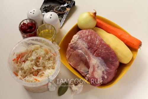 Борщ без свеклы в мультиварке. Пошаговый рецепт с фото 04 Борщ без свеклы в мультиварке. Пошаговый рецепт с фото 04