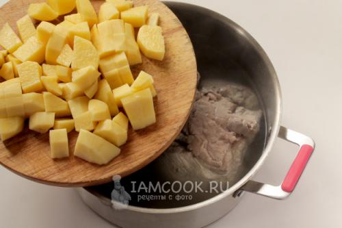 Борщ без свеклы в мультиварке. Пошаговый рецепт с фото 06 Борщ без свеклы в мультиварке. Пошаговый рецепт с фото 06