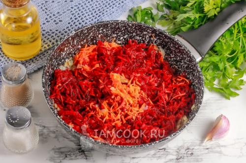 Постный борщ в мультиварке со специями и сельдереем 27