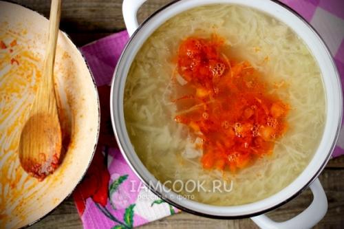 Борщ без свеклы в мультиварке. Пошаговый рецепт с фото