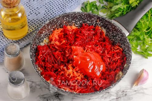 Постный борщ в мультиварке со специями и сельдереем 28