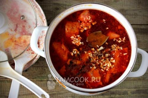 Борщ без свеклы в мультиварке. Пошаговый рецепт с фото 26 Борщ без свеклы в мультиварке. Пошаговый рецепт с фото 26