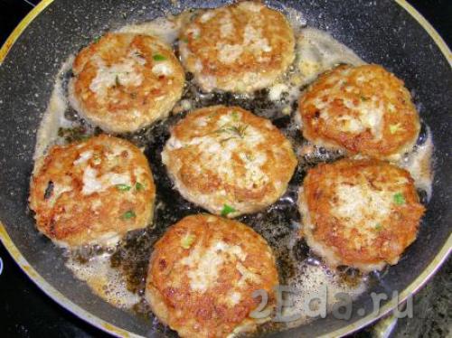 Котлеты с гарниром из риса. Пошаговый процесс приготовления 14 Котлеты с гарниром из риса. Пошаговый процесс приготовления 14