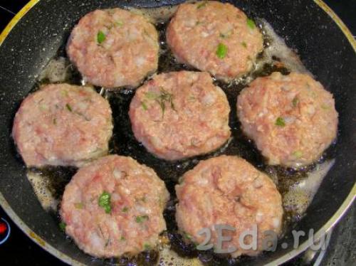 Котлеты с гарниром из риса. Пошаговый процесс приготовления 13 Котлеты с гарниром из риса. Пошаговый процесс приготовления 13