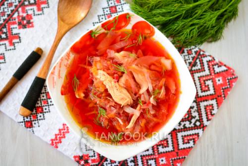 Борщ без картошке в мультиварке. Борщ без картошки (с курицей) 12 Борщ без картошке в мультиварке. Борщ без картошки (с курицей) 12