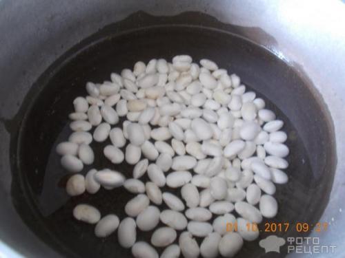 Борщ без картошки с фасолью. Рецепт: Борщ с фасолью - постный, без картошки, но с двумя видами капусты