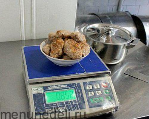 Мясные биточки, как в детском саду. Котлеты, как в детском саду по настоящему рецепту