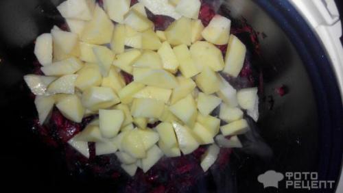 Борщ в мультиварке с готовым бульоном. Рецепт: Борщ в мультиварке - пошаговый рецепт с фото