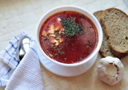 НАСТОЯЩИЙ Борщ в мультиварке. Борщ с телятиной в мультиварке 14